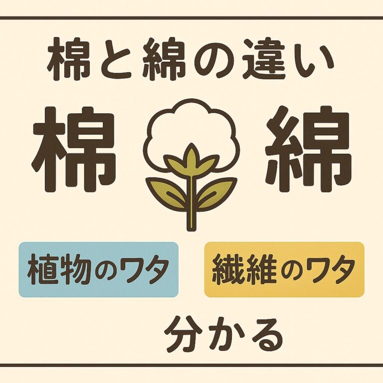 「棉」と「綿」の違いとは?読み方や用途も紹介 | 布LABO:布素材を追求