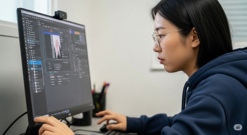 SnapsのDIY機能でマスター風デザイン