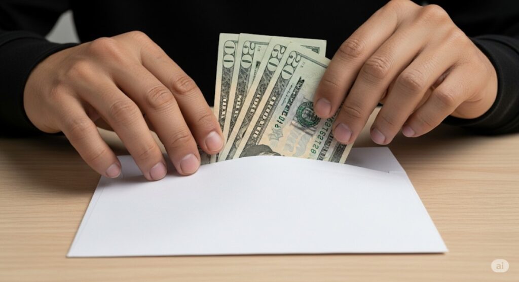お金を包む際の封筒の書き方とマナー