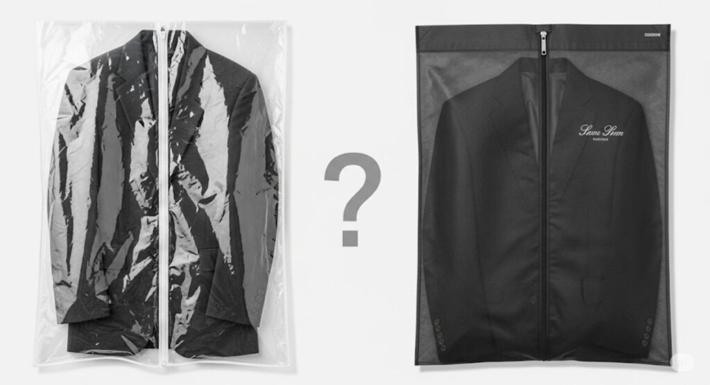 保管用の衣類カバーは100均でも大丈夫？