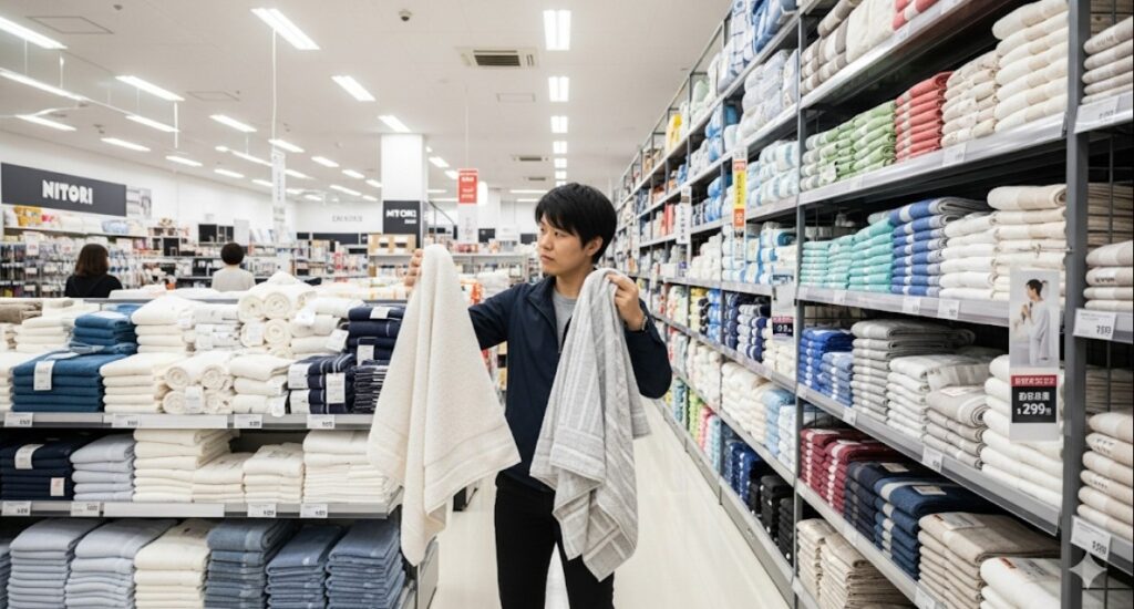ニトリで買えるタオルのコスパは？
