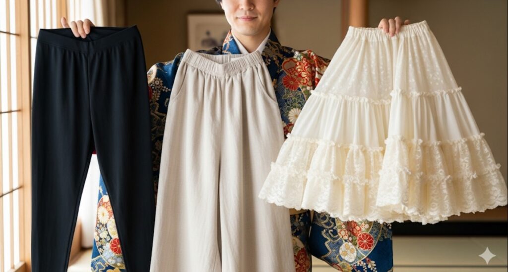 和装用ステテコの代用になるアイテムを紹介