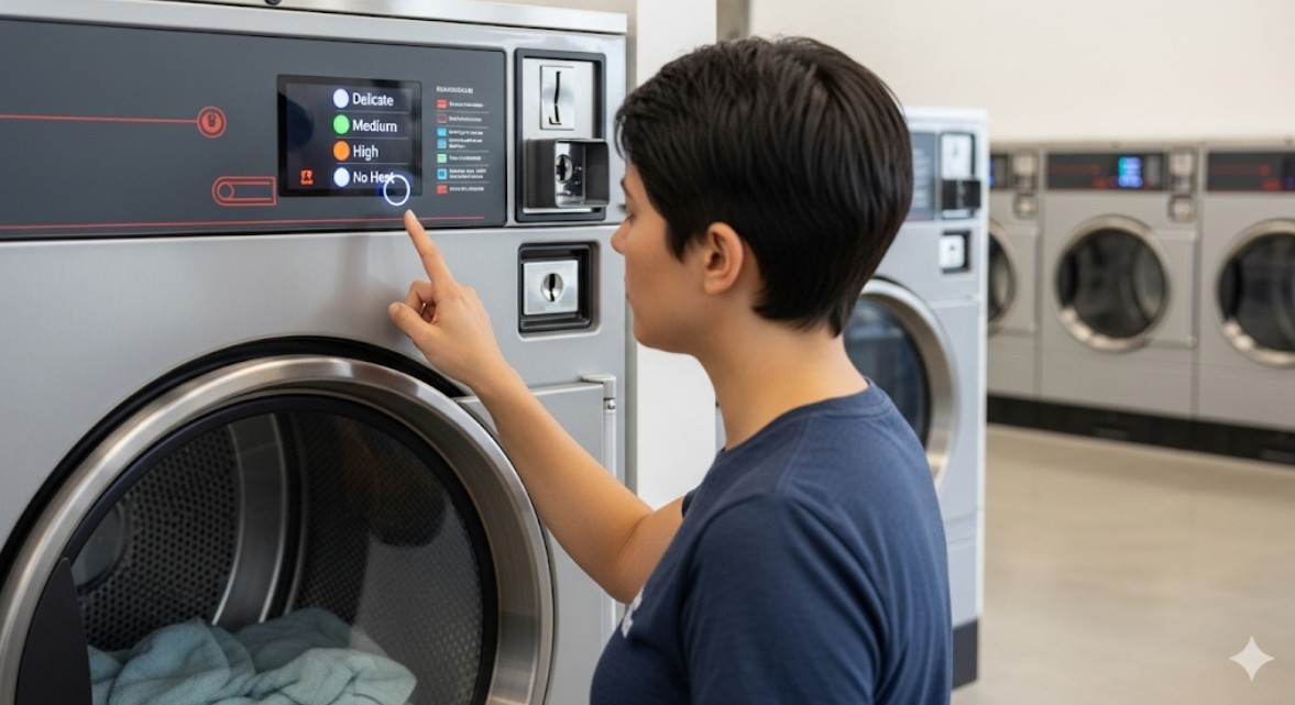 コインランドリー｜乾燥機の温度は何℃？衣類別の設定と注意点