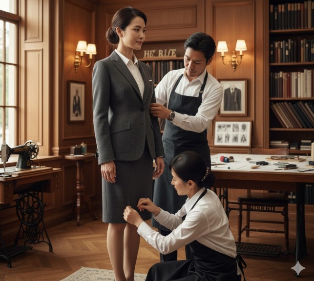 レディーススーツのオーダー