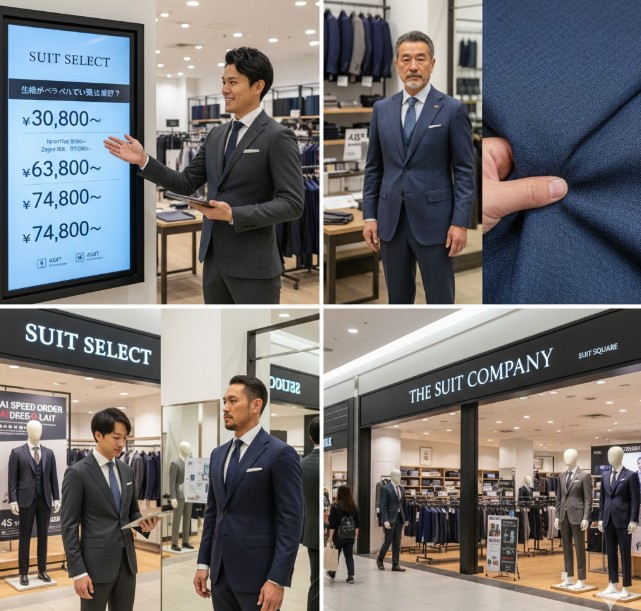 スーツセレクトのオーダースーツ|評判は?口コミを徹底解説
