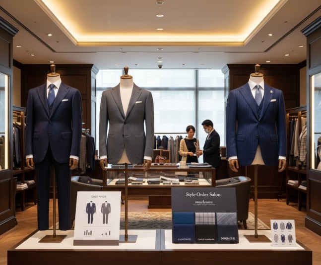 スーツオーダーの種類と価格