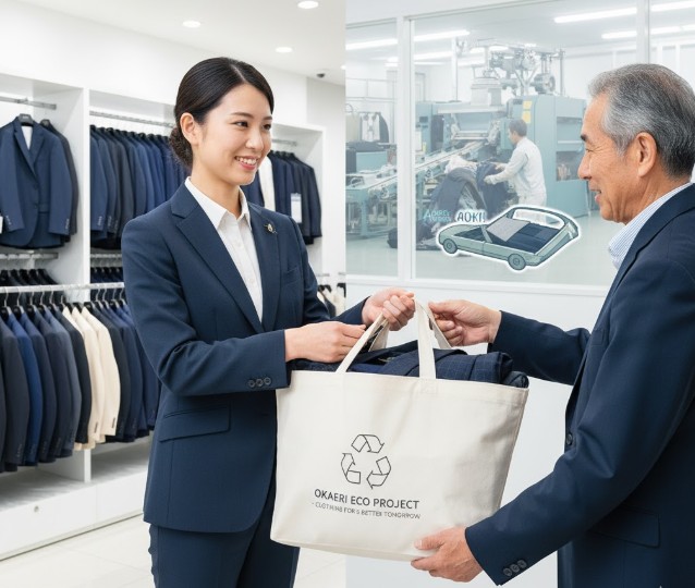 AOKIのエコ活動としての側面