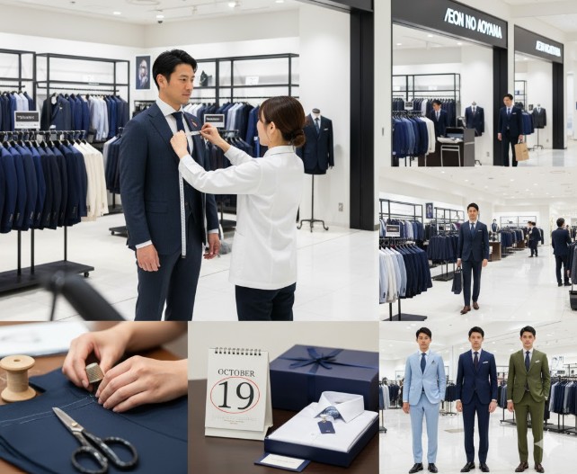 イオンのイージーオーダースーツとは？価格や評判・店舗を解説