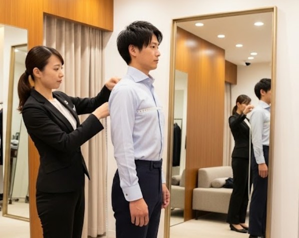 ユニクロのオーダースーツ｜店舗での購入プロセス