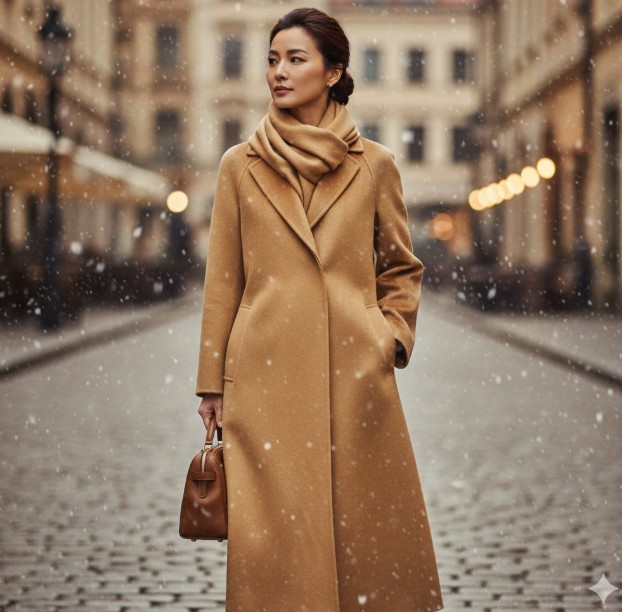 軽いダブルフェイスなど素材の特徴と暖かさ