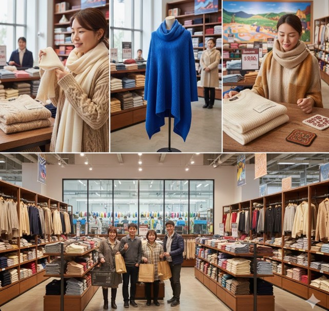 モンゴルのお土産はカシミヤが最適