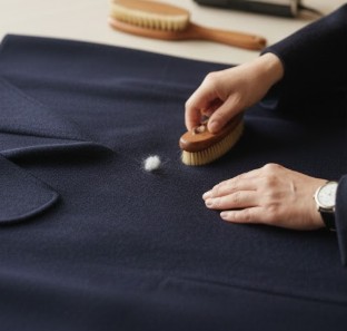 生地を傷めない毛玉取りの方法