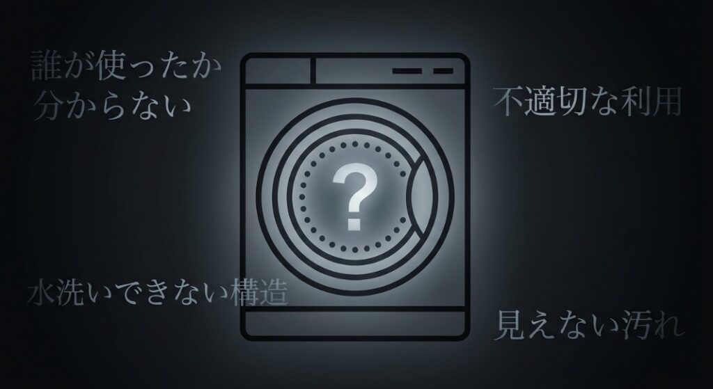 前の利用者のマナーや不適切な利用への不安
