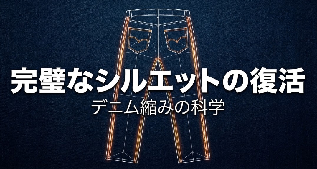 失敗ゼロ！デニムを乾燥機で縮ませる方法