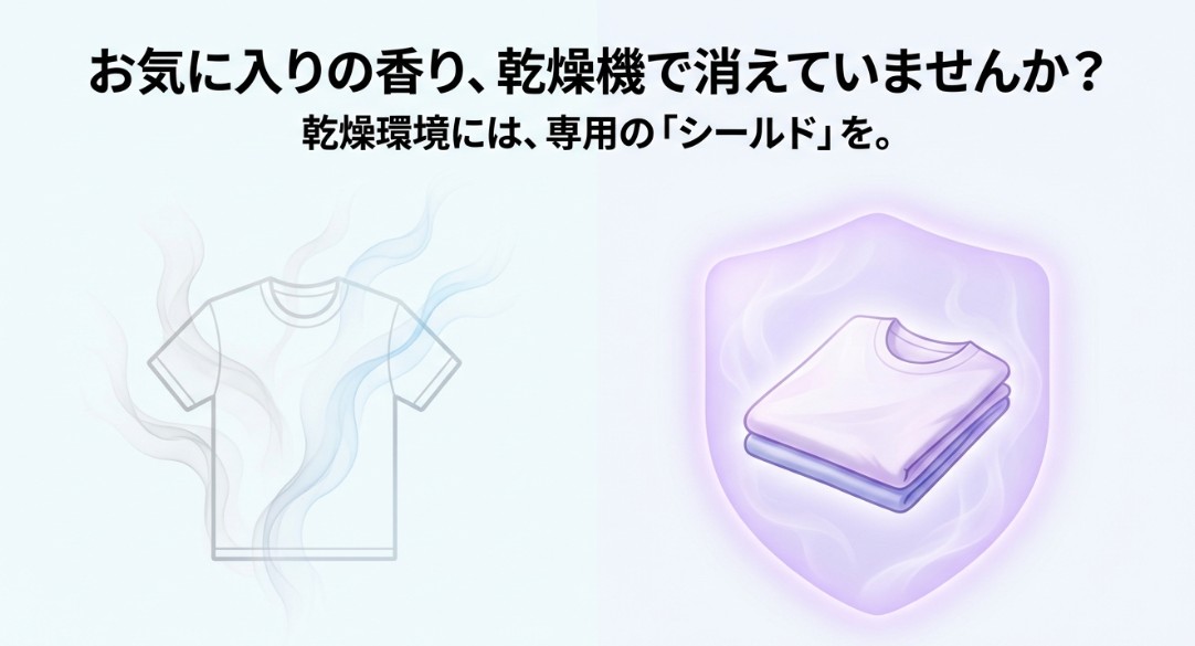 匂いが飛ぶ？乾燥機に入れる柔軟剤はコレ！洗濯物を良い香りに