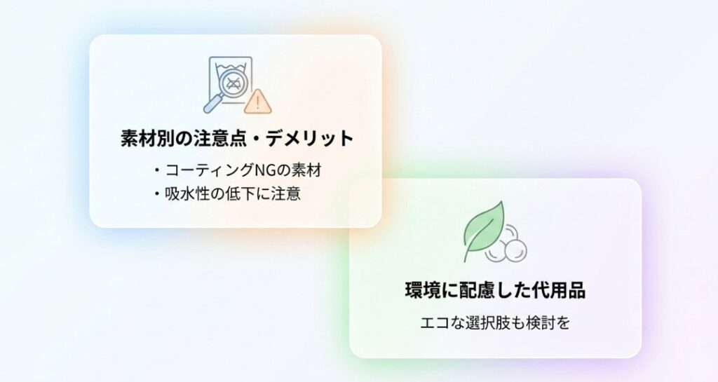 ウールボールなどの便利な代用品